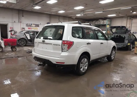 2010 Subaru Forester 2.5X from USA, damaged, VIN JF2SH6ACXAG758452